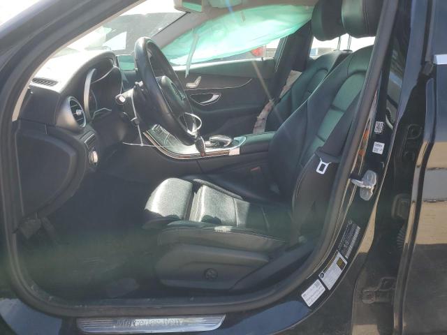 55SWF4JB1GU099177 - 2016 MERCEDES-BENZ C 300 BLACK photo 7