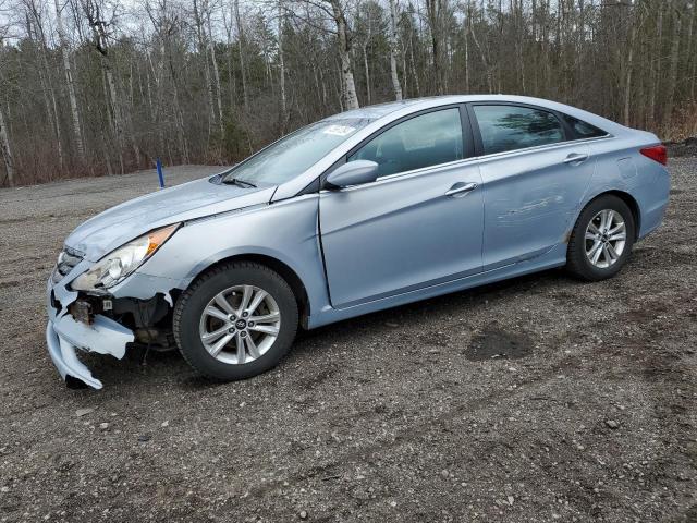 5NPEB4AC6BH058166 - 2011 HYUNDAI SONATA GLS BLUE photo 1