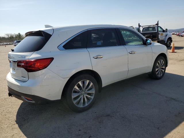 5FRYD4H46EB037292 - 2014 ACURA MDX TECHNOLOGY WHITE photo 3