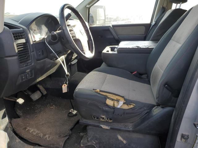 1N6BA07C28N304478 - 2008 NISSAN TITAN XE SILVER photo 7