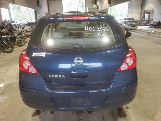 3N1BC13E27L383565 - 2007 NISSAN VERSA S BLUE photo 6