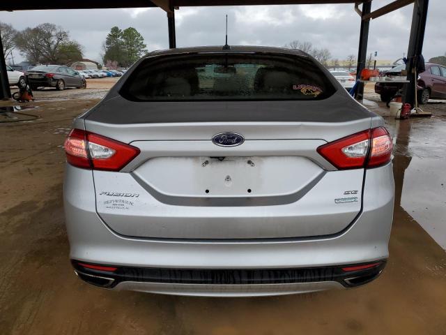 3FA6P0H9XGR332181 - 2016 FORD FUSION SE SILVER photo 6