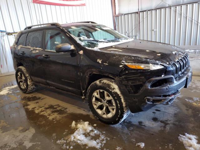 1C4PJMBS0GW144057 - 2016 JEEP CHEROKEE TRAILHAWK BLACK photo 4