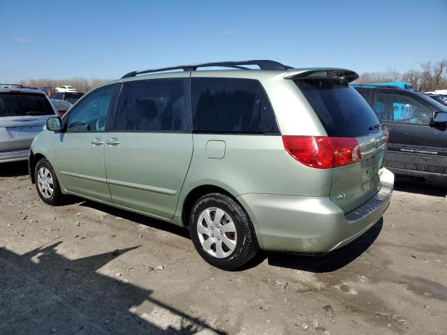 5TDZK23C58S139746 - 2008 TOYOTA SIENNA CE GREEN photo 2