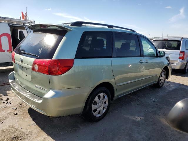 5TDZK23C58S139746 - 2008 TOYOTA SIENNA CE GREEN photo 3