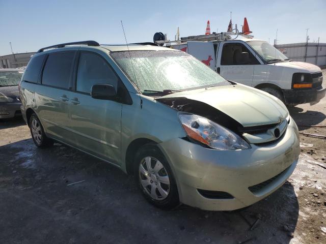 5TDZK23C58S139746 - 2008 TOYOTA SIENNA CE GREEN photo 4