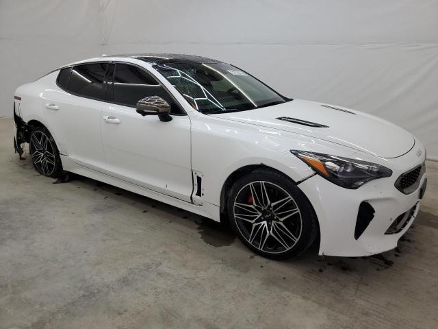 KNAE55LC9P6135797 - 2023 KIA STINGER GT2 WHITE photo 4