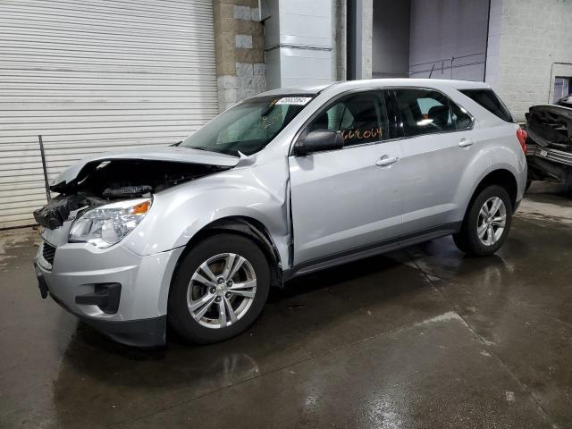 2GNFLEEK1F6398836 - 2015 CHEVROLET EQUINOX LS SILVER photo 1