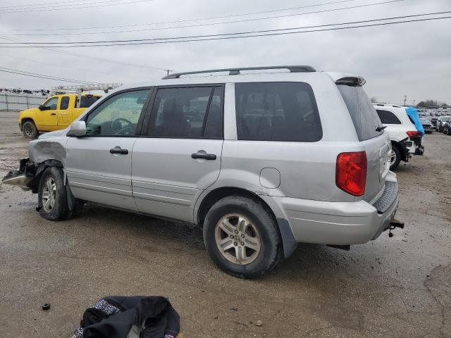 2HKYF18543H590508 - 2003 HONDA PILOT EXL SILVER photo 2