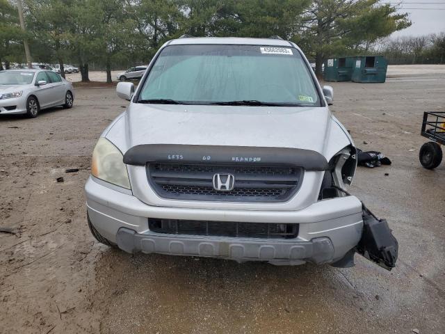 2HKYF18543H590508 - 2003 HONDA PILOT EXL SILVER photo 5