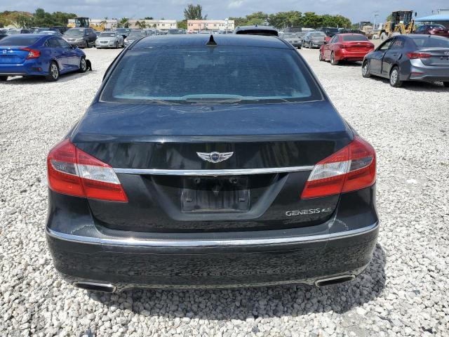 KMHGC4DF4CU203493 - 2012 HYUNDAI GENESIS 4.6L BLACK photo 6