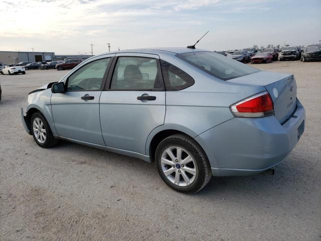 1FAHP35N99W246825 - 2009 FORD FOCUS SE BLUE photo 2