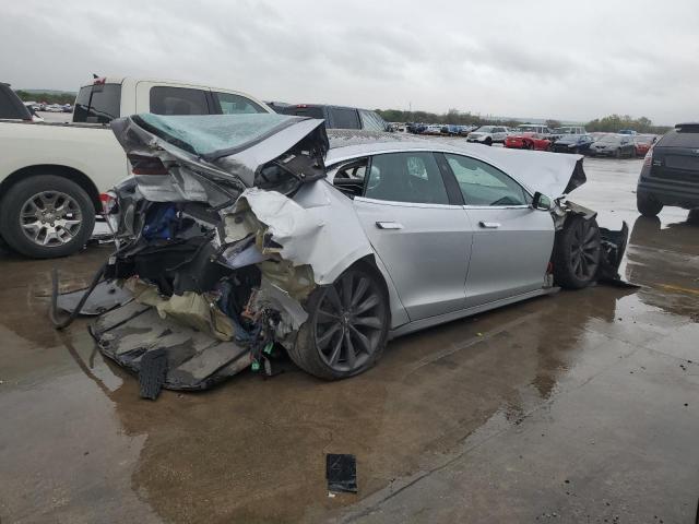 5YJSA1E22JF231877 - 2018 TESLA MODEL S Արծաթագույն լուսանկար 3