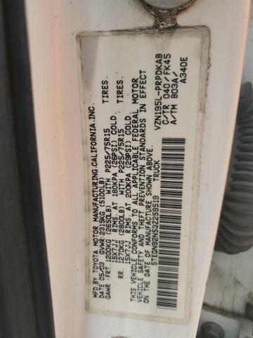 5TEGN92N53Z259519 - 2003 TOYOTA TACOMA DOUBLE CAB PRERUNNER WHITE photo 13