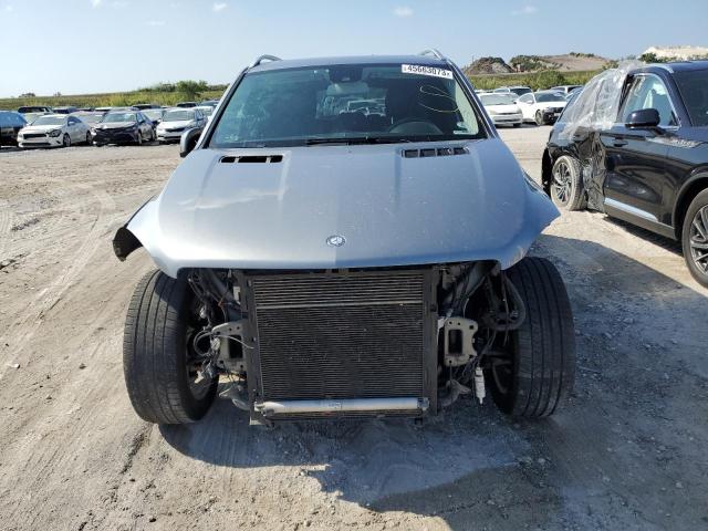 4JGDA5HB1DA121780 - 2013 MERCEDES-BENZ ML 350 4MATIC GRAY photo 5