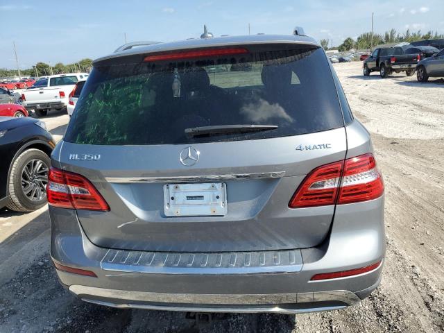 4JGDA5HB1DA121780 - 2013 MERCEDES-BENZ ML 350 4MATIC GRAY photo 6