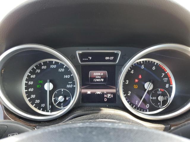 4JGDA5HB1DA121780 - 2013 MERCEDES-BENZ ML 350 4MATIC GRAY photo 9