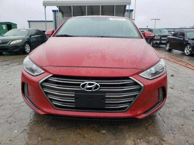 5NPD84LF3HH152046 - 2017 HYUNDAI ELANTRA SE RED photo 5