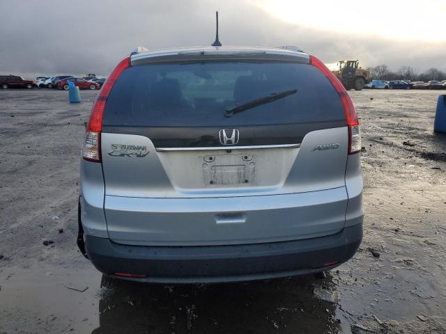 2HKRM4H78EH617838 - 2014 HONDA CR-V EXL SILVER photo 6