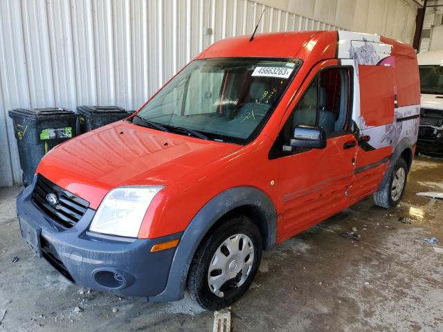 NM0LS7AN5DT138449 - 2013 FORD TRANSIT CO XL RED photo 1