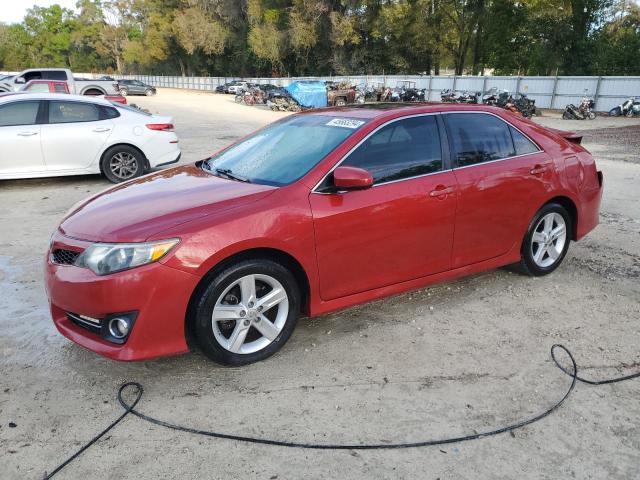 4T1BF1FK9DU690332 - 2013 TOYOTA CAMRY L RED photo 1