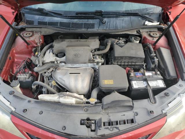 4T1BF1FK9DU690332 - 2013 TOYOTA CAMRY L RED photo 11