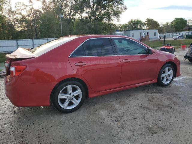 4T1BF1FK9DU690332 - 2013 TOYOTA CAMRY L RED photo 3