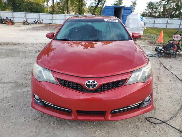 4T1BF1FK9DU690332 - 2013 TOYOTA CAMRY L RED photo 5