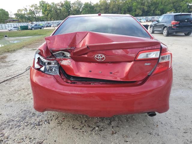 4T1BF1FK9DU690332 - 2013 TOYOTA CAMRY L RED photo 6