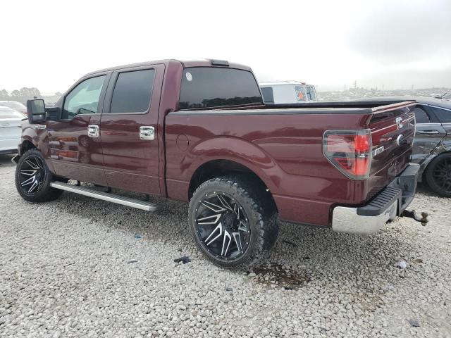 1FTFW1CVXAKA25788 - 2010 FORD F150 SUPERCREW BURGUNDY photo 2