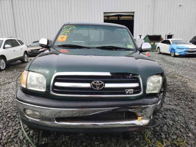 5TBRT34101S185631 - 2001 TOYOTA TUNDRA ACCESS CAB GREEN photo 11