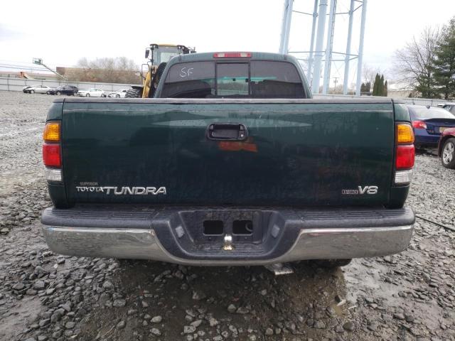 5TBRT34101S185631 - 2001 TOYOTA TUNDRA ACCESS CAB GREEN photo 6