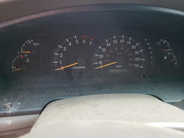 5TBRT34101S185631 - 2001 TOYOTA TUNDRA ACCESS CAB მწვანე ფოტო 9