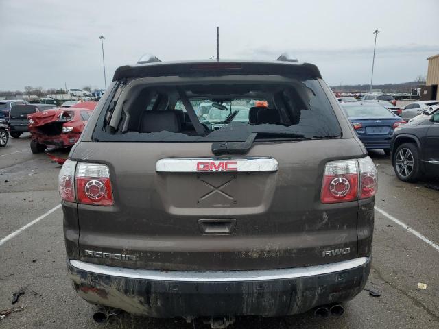 1GKEV33788J180713 - 2008 GMC ACADIA SLT-2 BROWN photo 6