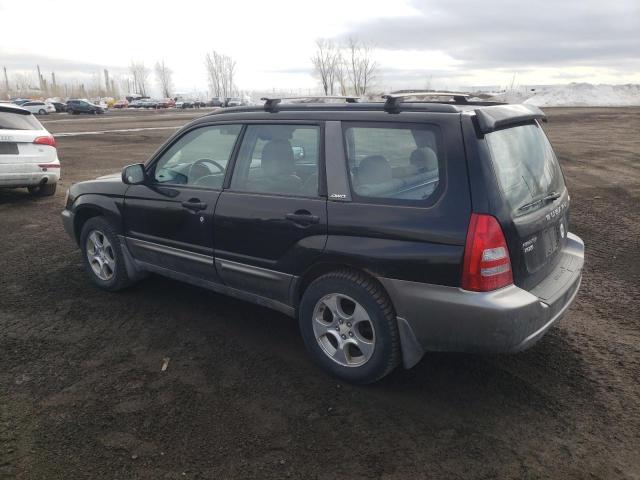 JF1SG65603H738381 - 2003 SUBARU FORESTER 2.5XS შავი ფოტო 2