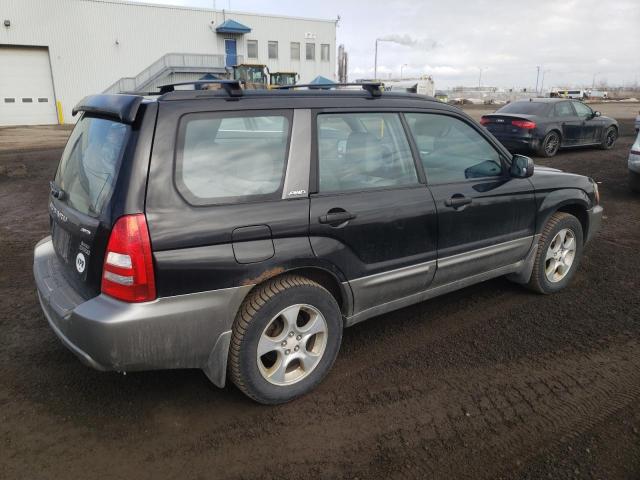 JF1SG65603H738381 - 2003 SUBARU FORESTER 2.5XS შავი ფოტო 3