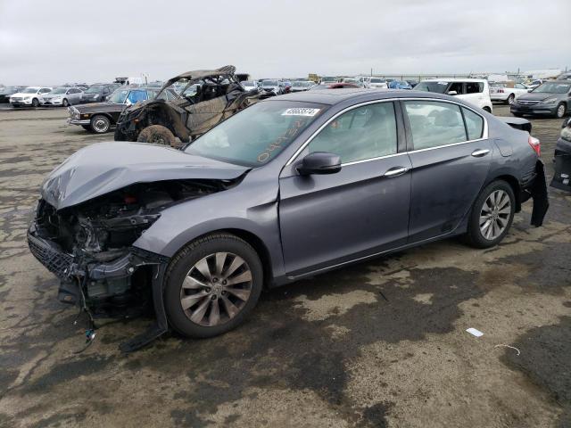 1HGCR3F80DA044325 - 2013 HONDA ACCORD EXL GRAY photo 1