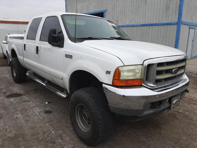 1FTNW21S22EC61037 - 2002 FORD F250 SUPER DUTY WHITE photo 4