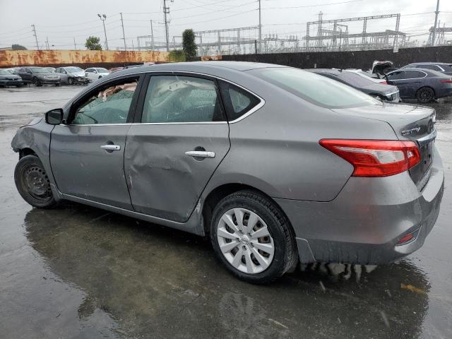 3N1AB7AP6GY250946 - 2016 NISSAN SENTRA S GRAY photo 2