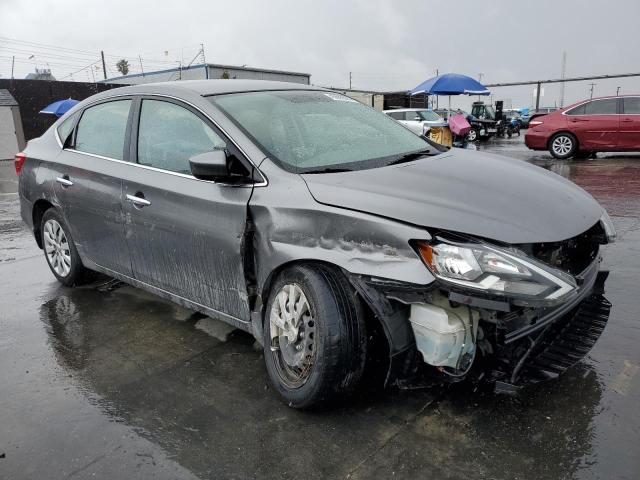 3N1AB7AP6GY250946 - 2016 NISSAN SENTRA S GRAY photo 4