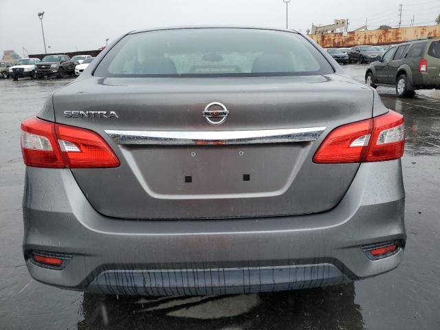 3N1AB7AP6GY250946 - 2016 NISSAN SENTRA S GRAY photo 6