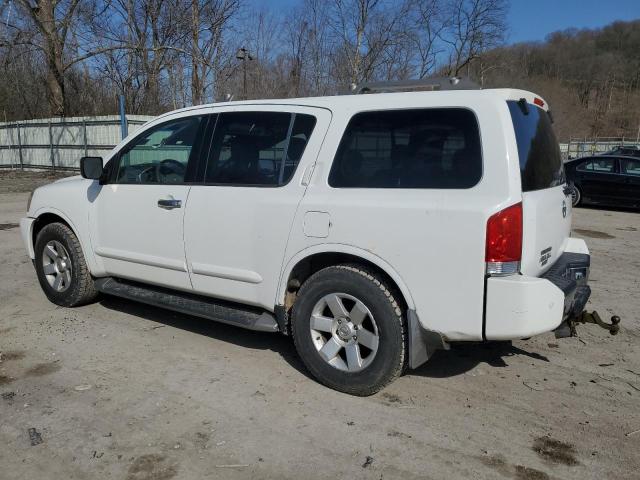 5N1AA08B24N714434 - 2004 NISSAN ARMADA SE WHITE photo 2