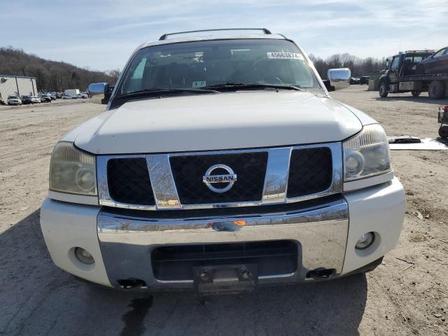 5N1AA08B24N714434 - 2004 NISSAN ARMADA SE WHITE photo 5