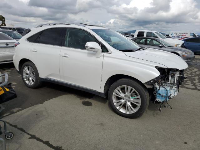 JTJBC1BA9C2430286 - 2012 LEXUS RX 450 WHITE photo 4