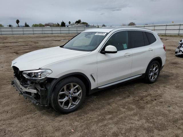 5UXTY3C03L9C11990 - 2020 BMW X3 SDRIVE30I WHITE photo 1