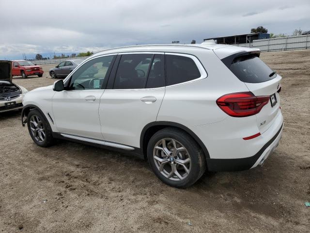 5UXTY3C03L9C11990 - 2020 BMW X3 SDRIVE30I WHITE photo 2