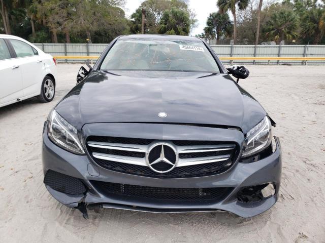 55SWF4JB7FU073701 - 2015 MERCEDES-BENZ C 300 GRAY photo 5