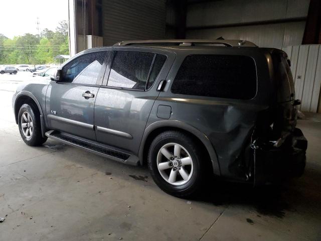 5N1BA08D98N617906 - 2008 NISSAN ARMADA SE GRAY photo 2