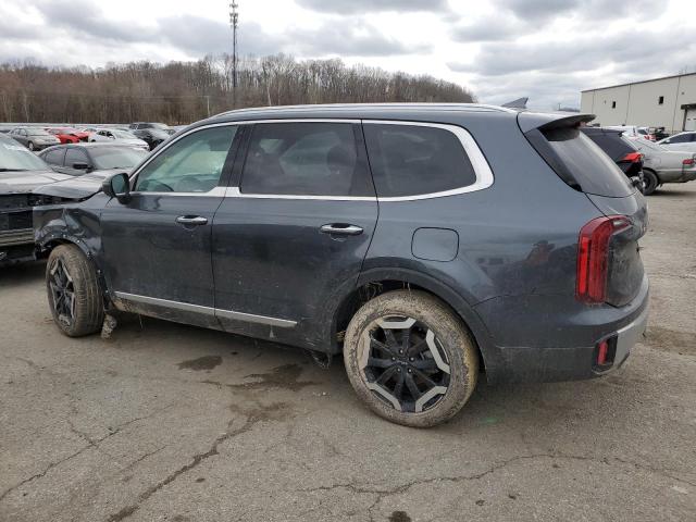 5XYP6DGC4PG392988 - 2023 KIA TELLURIDE S GRAY photo 2