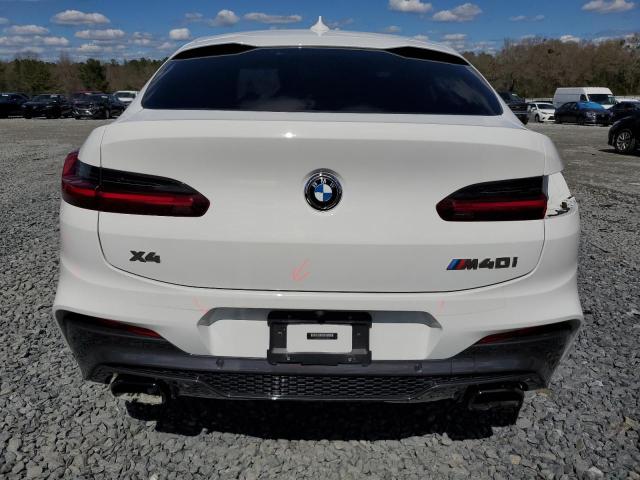 5UXUJ5C52KLJ63557 - 2019 BMW X4 M40I WHITE photo 6